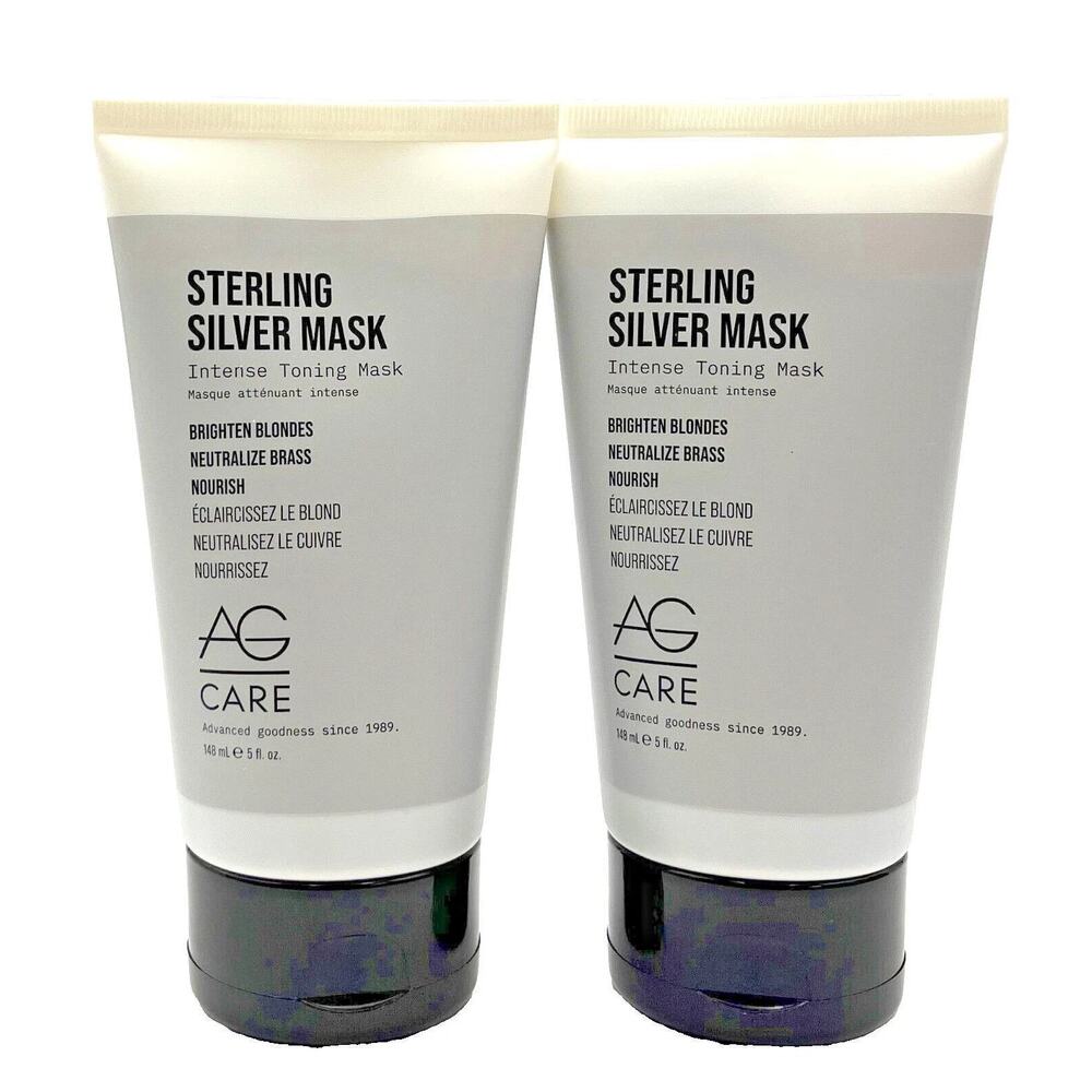 AG Care Sterling Silver Mask Intense Toning Mask 5 oz-2 Pack